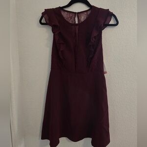 NWT BCBGenration Wine Red Dress